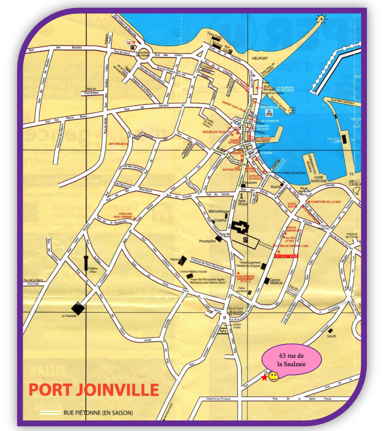 Plan d'accès locations